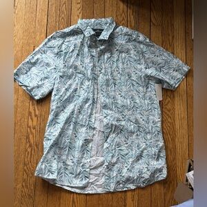 Rodd & Gunn Leaf Print Button Down - Size XXL